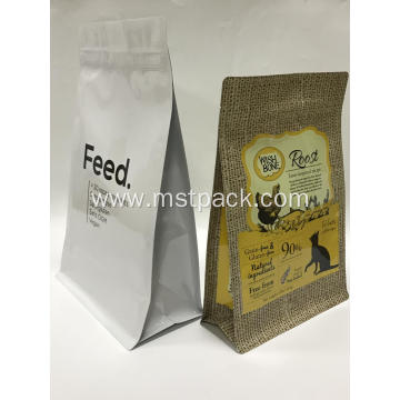 Box Pouch/Flat Bottom Pouch for Feeds